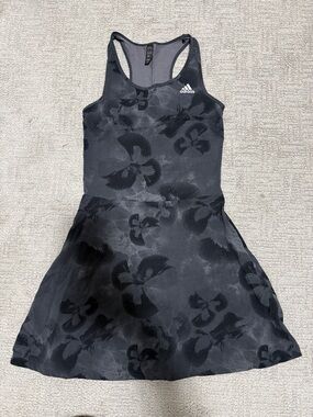 black adidas tennis dress adidas Transformative Aeroready Pro Tennis Dress (Ladies)